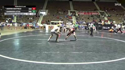 1A-4A 157 Semifinal - Austen Mayfield, Cleburne County vs Garrison Little, T. R. Miller