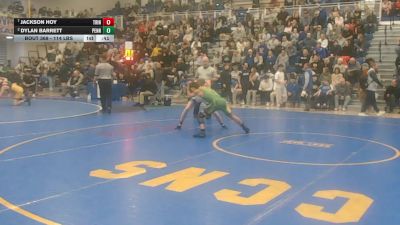 114 lbs 3rd Place - Jackson Hoy, Trinity vs Dylan Barrett, Penn-Trafford