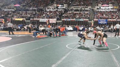 A - 138 lbs 3rd Place Match - Levi Atkins, Polson vs Benjamin White, Stevensville