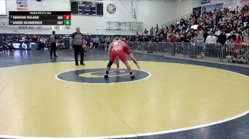 157 lbs Semifinal - Jared Schneider, Centennial vs Tristan Waage, Oregon City