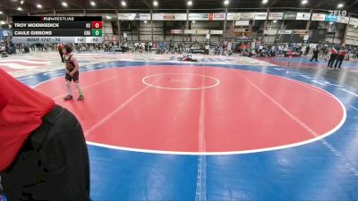 70 lbs Cons. Round 5 - Troy Moenkedick, Harding County vs Caule Gibbons, Crawford