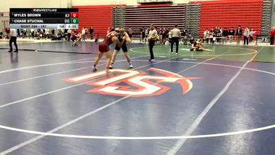 197 lbs Cons. Round 2 - Myles Brown, Alvernia University vs Chase Stuchal, St. Vincent College