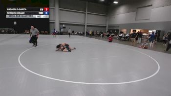 110 lbs Cons. Sub-quarters - Serineh Crane, Titan Mercury Wrestling Club (TMWC) vs Aro Ogle-Garza, Best Trained Wrestling