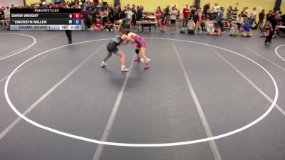 155 lbs Champ. Round 1 - Gwen Wright, IA vs Emersyn Miller, WI