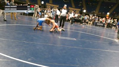 132 lbs Final - Chase Franks, Southwestern vs Amari Jenkins, Diocese Of Erie