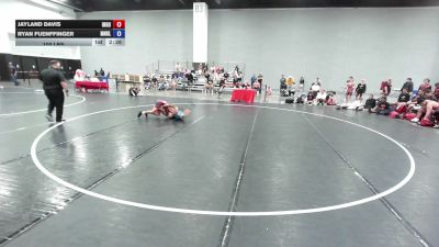 100 lbs Jayland Davis, Team Indiana Gold vs Ryan Fuenffinger, Minnesota Blue