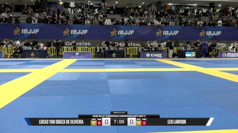 Lucas Yan Souza De Oliveira vs Leo Lawson 2026 European Jiu-Jitsu IBJJF Championship