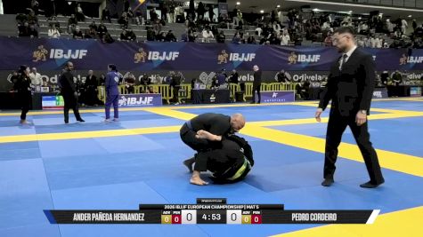 Pedro Cordeiro vs Ander Pañeda Hernandez 2026 European Jiu-Jitsu IBJJF Championship