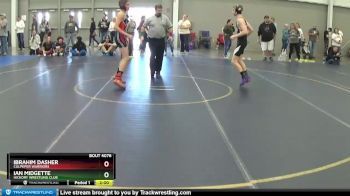 106 lbs Champ. Round 2 - Ibrahim Dasher, Culpeper Warriors vs Ian Midgette, Hickory Wrestling Club