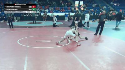 126 lbs Semifinal - Brayden Boccia, Milford vs Dante Giusti, Shawsheen