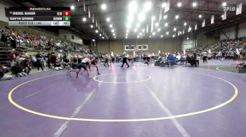 144 lbs Cons. Round 1 - Gavyn Givens, Hillsboro vs Diesel Baker, El Reno