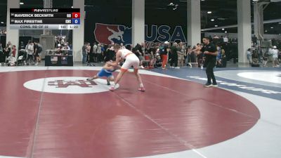 71 kg Cons. Rd Of 32 - Maverick Beckwith, Gorilla Grapplers Inc vs Max Firestine, Knights Wrestling Club