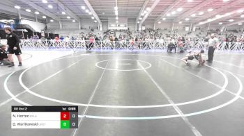 106 lbs Rr Rnd 2 - Nick Horton, Spladle City vs Quinton Warlikowski, Upstate Uprising