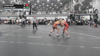 98 lbs Semis & 1st Wrestleback (8 Team) - Hunter Phillips, Barn Brothers BlueWave vs Leland Frost, Team Arizona