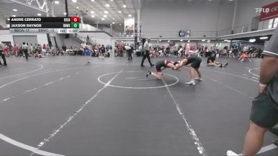 138 lbs Semis & 1st Wrestleback (8 Team) - Andre Cerrato, BECA vs Jaxson Raynor, Barn Brother WC