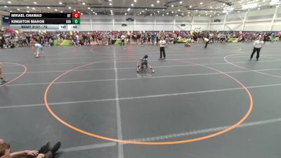 70 lbs Cons. Round 2 - Kingston Mason, Unattached vs Mikael Chamas, Wellington