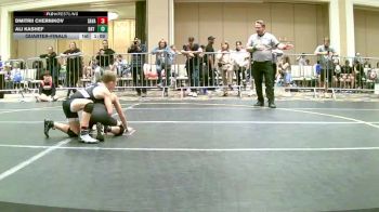 88 lbs Quarterfinal - Dmitrii Chernikov, Savage House WC vs Ali Kashef, Bay Area Dragons WC