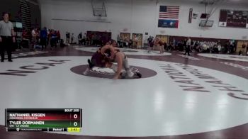 184 lbs Cons. Semi - Nathaniel Kisgen, Concordia Moorhead vs Tyler Dormanen, UW - La Crosse