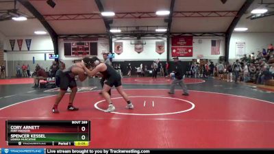 285 lbs Round 3 - Russel Coil, Columbus Community/WMU vs Caden Huff, Burlington