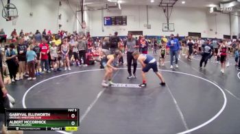 105 lbs Quarterfinal - Gabryial Ellsworth, Grizzlies Wrestling Club vs Albert McCormick, Carolina Reapers