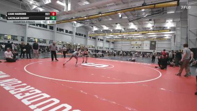 120 lbs Quarterfinal - Liam Harkins, Pottstown vs Lachlan Burdy, Quaker Hill