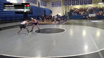 197 lbs Champ. Round 1 - Jack Hiland, Loras vs Isaac Rosas, University Of Dubuque
