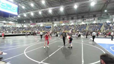 130 lbs Round Of 32 - Brantley Tribble, North Fork Miners vs Evan Vigil, Pikes Peak Warriors