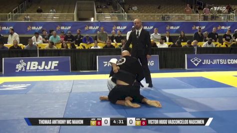 Victor Hugo Vasconcelos Nascimen vs Thomas Anthony Mc Mahon 2026 Pan Jiu Jitsu IBJJF Championship