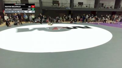 U6 FK - 43.8-46 Champ. Round 2 - Paxton Belleville, Shelton Wrestling Club vs Antonio Dominguez, Oak Harbor Wrestling Club