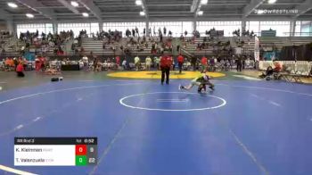 80 lbs Prelims - Kaden Kleinman, Ride Out Wrestling Club vs Ty Valenzuela, Storm Wrestling Center