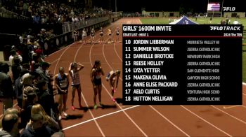 High School Girls' 1600m, Finals