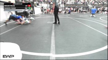 83 lbs Semifinal - Dejuan Fields, Tulsa Blue T Panthers vs Maddox Peden, Perryville Elite Wrestling