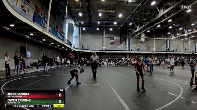 64 lbs Round 8 (10 Team) - John Cambra, Mat Assassins vs Owen Truong, NOVA WC