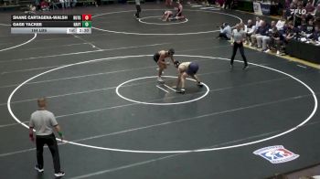 184 lbs Rr Rnd 1 - Shane Cartagena-Walsh, Rutgers vs Gage Yackee, Navy