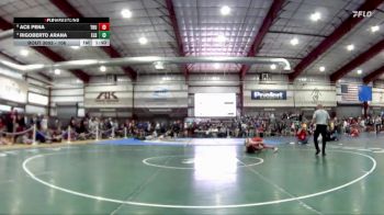 106 lbs Quarterfinal - Rigoberto Arana, Eldorado vs Ace Pena, Truckee