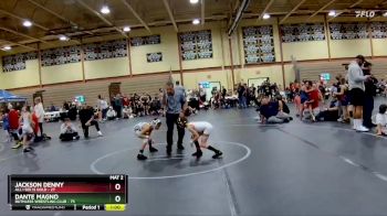 56 lbs 3rd Place Match - Dante Magno, Ruthless Wrestling Club vs Jackson Denny, All I See Is Gold