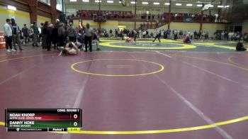 215 lbs Cons. Round 1 - Noah Knorp, Notre Dame-Green Pond vs Danny Hoke, St Paris Graham