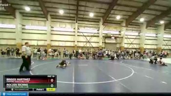 52 lbs Cons. Round 2 - Roczen Richins, Morgan Wrestling Club vs Briggs Martinez, Fremont Wrestling Club