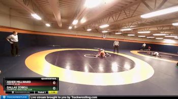 106 lbs Quarterfinal - Dallas Zobell, Champions Wrestling Club vs Asher Millward, Sons Of Atlas