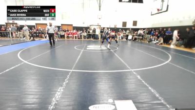 150 lbs Round Of 16 - Case Clapps, Westhill vs Jake Rivera, Southington