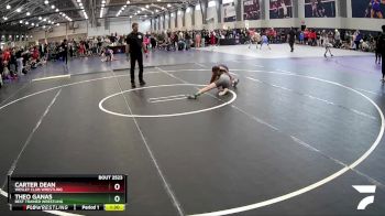 90 lbs Cons. Semi - Hunter Bedford, Katy Area Wrestling Club vs Sofia Love, El Paso Wildcats Wrestling Club