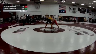 165 lbs Cons. Round 2 - Evan Haferkorn, Lakeland vs Logan Thorsten, St. Johns (mn)