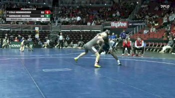 3A-150 lbs Champ. Round 1 - Germaine Ngoma, Xavier, Cedar Rapids vs Cole Hemmingsen, Dallas Center-Grimes