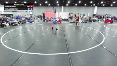 165 lbs Gunner Lopez, Team Colorado FS vs Karl Ledbetter, Team Utah