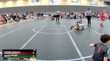 88 lbs Round 2 - Mason Meyers, POWA vs Camden Magulilo, Warhawks Wrestling