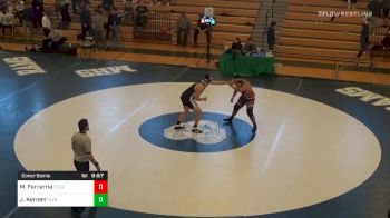 Consolation - Mike Ferrarria, Tollgate vs James Kernen, Plymouth South