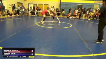 130 lbs 1st Place Match - Amanda Jaeger, Next Level Training Academy vs Ashlyn Hahn, Stockton Wrestling Club