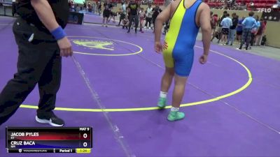 165 lbs Round 5 - Jacob Pyles, KY vs Cruz Baca, NM