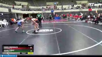 152 lbs Round 1 (4 Team) - Kanin Hable, Owatonna vs Owen Griesbach, Marshfield