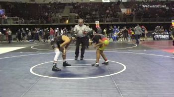 156 lbs Quarterfinal - Leliana Delegarito, Stout vs Jonathan Casaus, Atrisco Jaguars